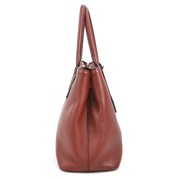 Prada Handbag Leather Red - Picture 1 of 5